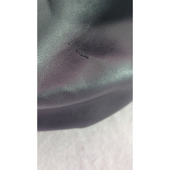 Victoria's Secret Gym Pink Drawstring Backpack Bag Black Missing Logo No Straps - Picture 8 of 12